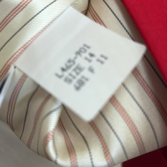 Pendleton vintage Vibrant Red Women's 14 Blazer jacket - Picture 3 of 4